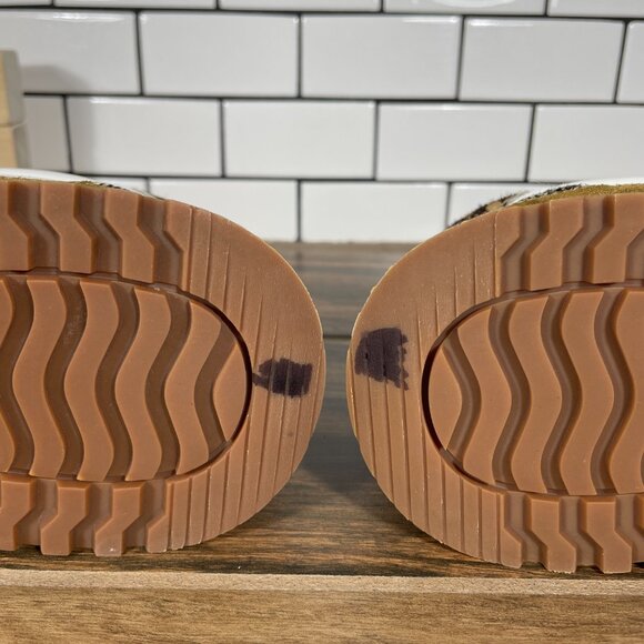 Madewell Kickoff Trainer Womens 9.5 Shoes Multicolor Leather Calf Hair Sneaker - Picture 9 of 14